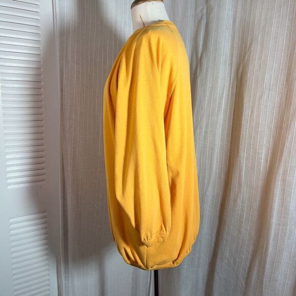 Learner | Men’s | Sweatshirt | Vintage Classic Marigold Oversized Pullover Sweat - Picture 3 of 5